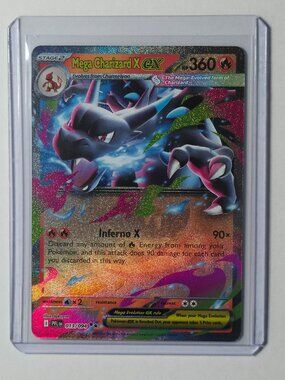 Pokémon TCG - Mega Charizard X ex - Phantasmal Flames - Double Rare - 013/094